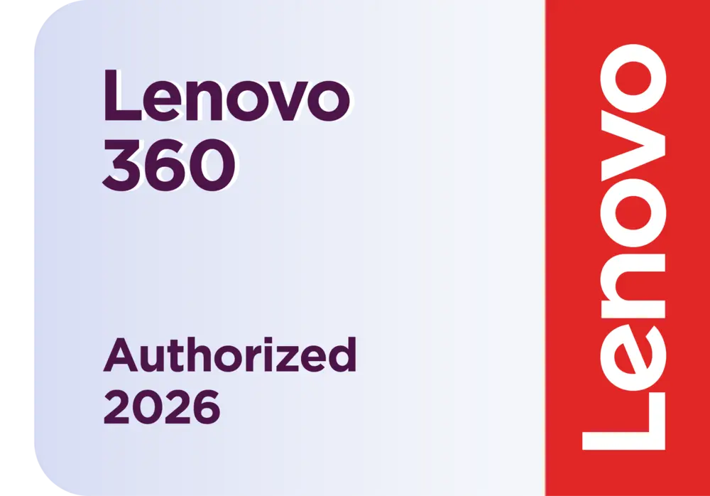 Business Monitors & Displays Saudi Arabia Business-Focused Technology Solutions Lenovo 360 Authorized 2026 emblem