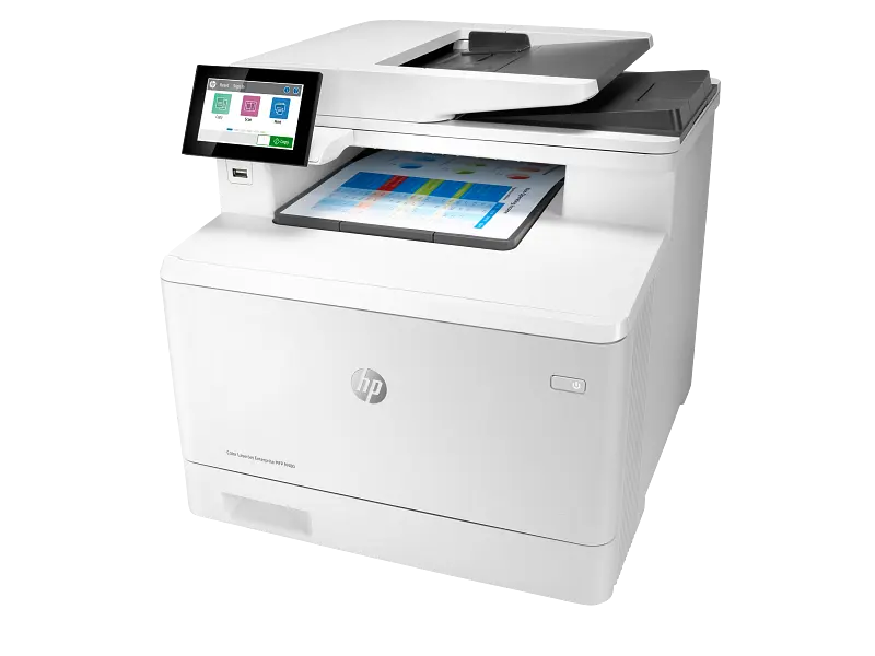 HP business multifunction printer example