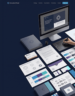 From Brand Strategy to a Complete Visual Identity Innovation Planet Business-Focused Technology Solutions