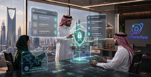 Business email solutions for companies in Saudi Arabia by Innovation Planet