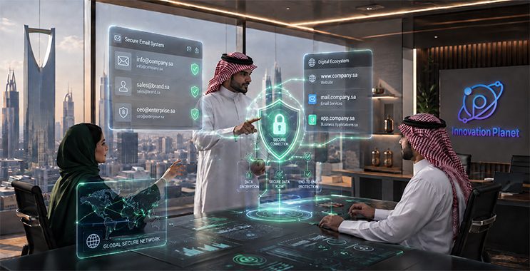 Business email solutions for companies in Saudi Arabia by Innovation Planet