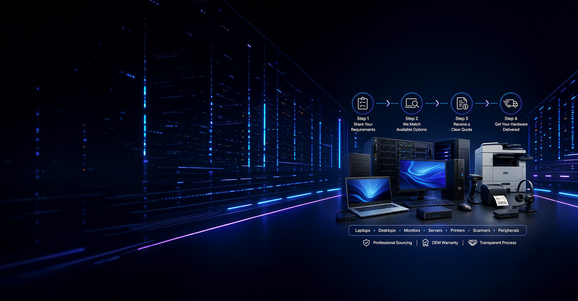 IT Hardware Supply in Saudi Arabia for companies by Innovation Planet