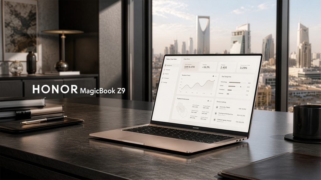 HONOR MagicBook Z9 business laptop in Saudi Arabia