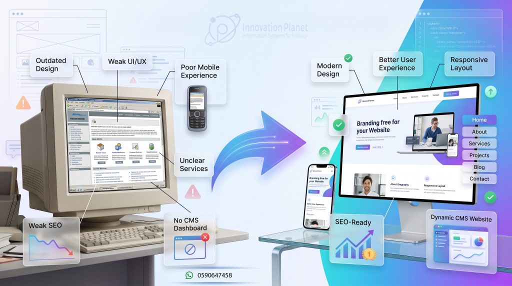 Is it time to redesign your website - InnoPlanet