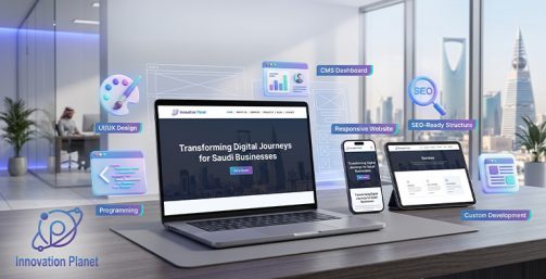Website design and development in Saudi Arabia by Innovation Planet