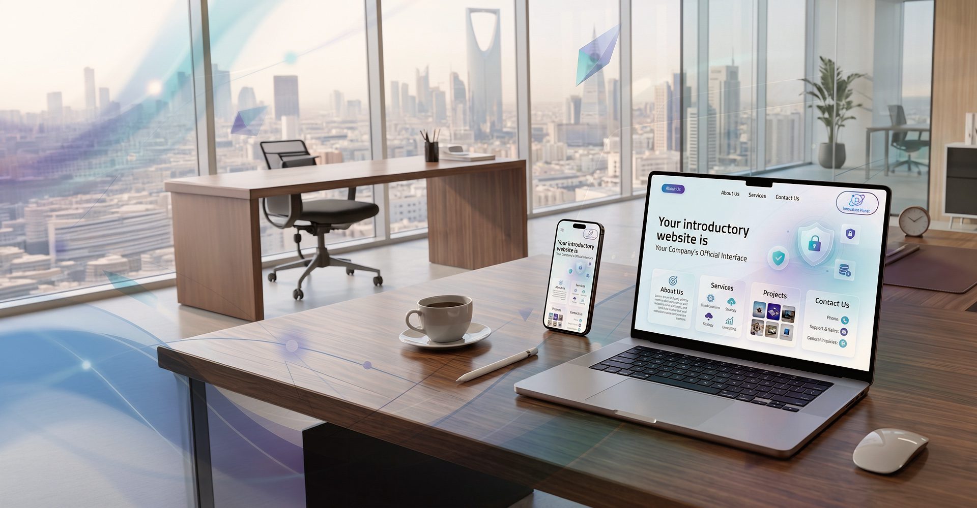website design and development in Saudi Arabia by InnoPlanet
