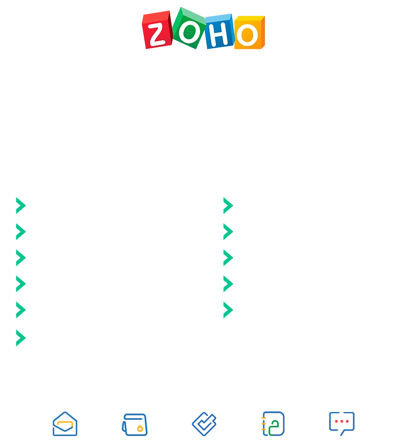 Zoho Mail Lite Plan 10GB user Innovation Planet Business-Focused Technology Solutions