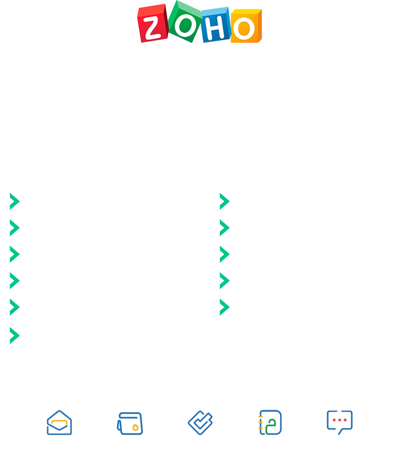 Zoho Mail Lite Plan 5GB user Innovation Planet Business-Focused Technology Solutions
